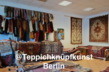 Geschäft der Teppichrestauration undTeppichreinigung in Berlin